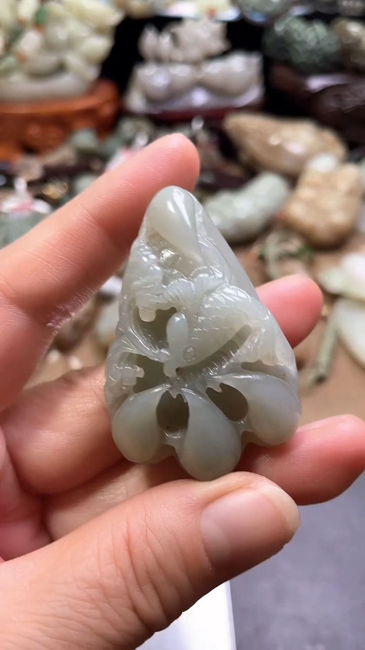 【闪购商品】和田玉挂件未镶嵌0045