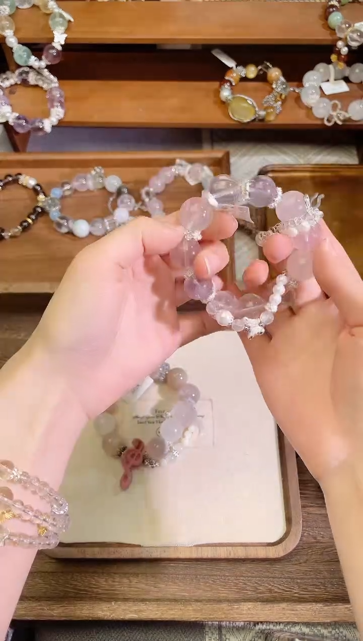 【闪购商品】水晶手链未镶嵌2042多样性发货