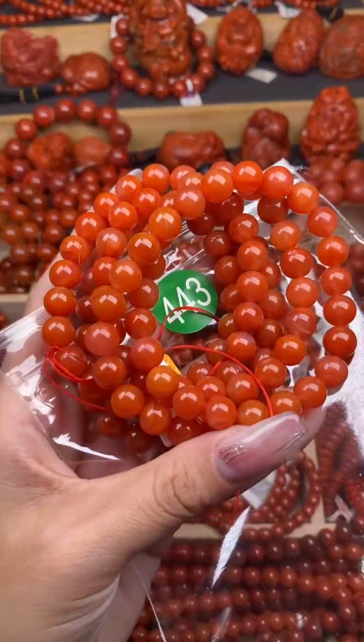 【闪购商品】南红玛瑙珠宝奇石未镶嵌443-9+
