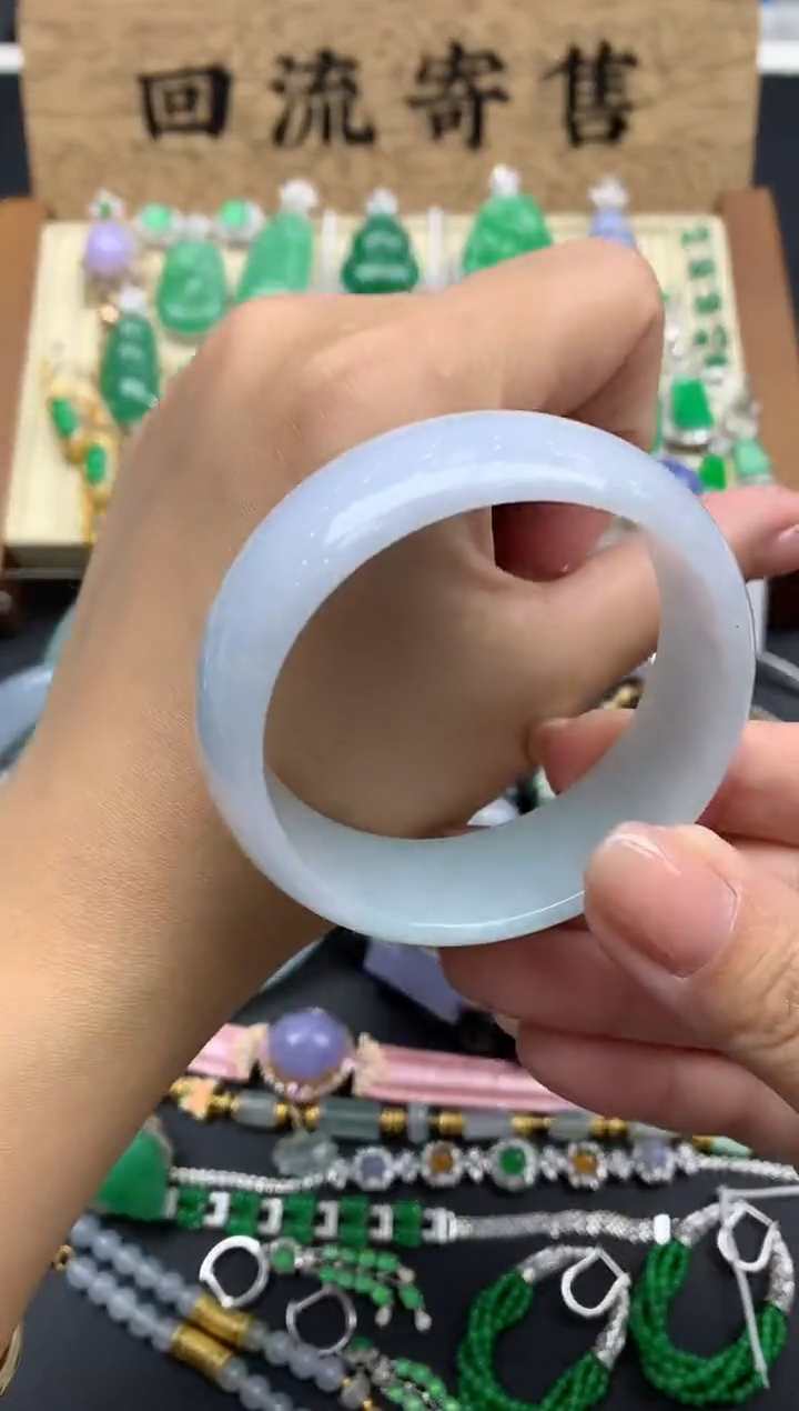 【闪购商品】翡翠手镯未镶嵌87-中国好珍宝