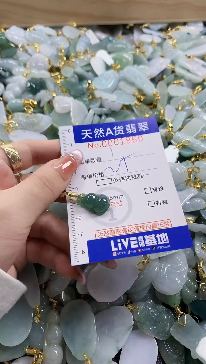 颈饰未镶嵌翡翠天然A货翡翠