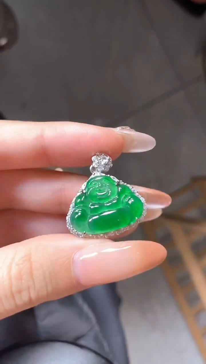 银S925镶嵌戒指翡翠51151