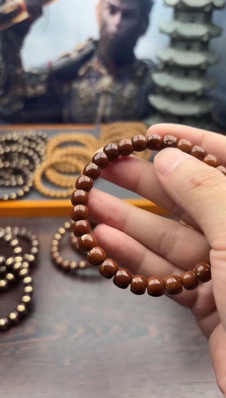 【闪购商品】紫金鼠手串A41号实心