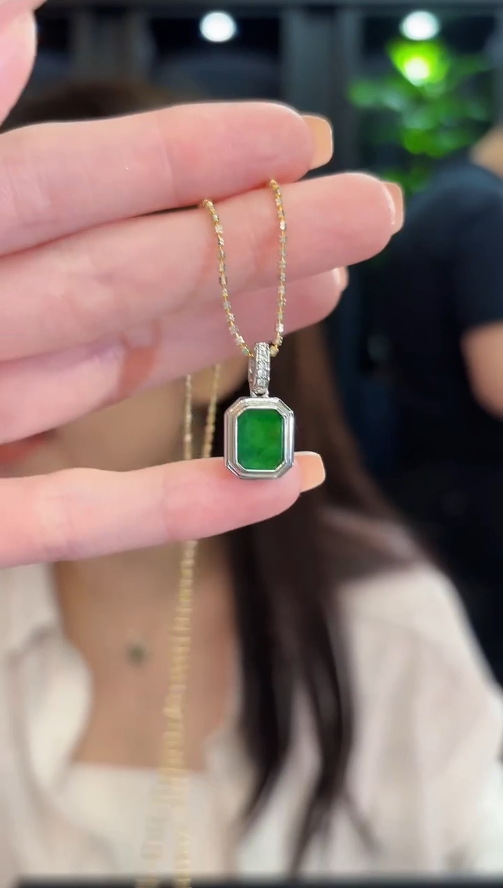 吊坠(不含链)未镶嵌翡翠缅甸A货/多样性发货/一件