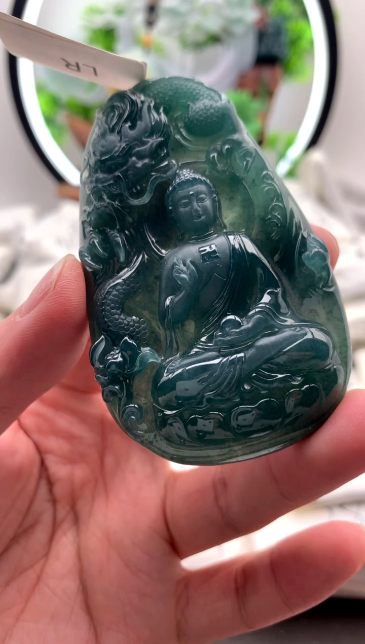 【闪购商品】翡翠颈饰未镶嵌阿弥陀佛