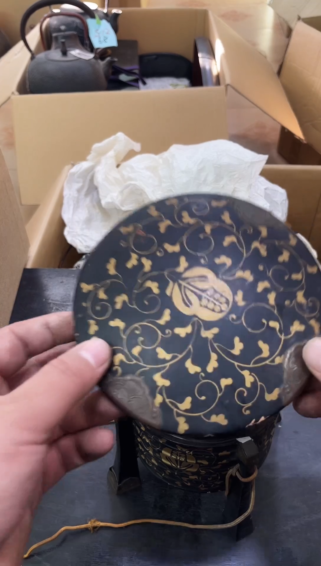 如图所示 阁集工艺品