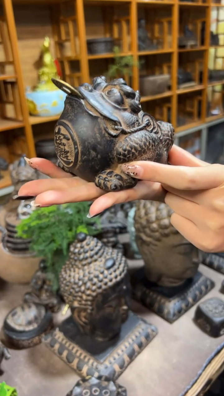 陶土【火山泥】五财金蟾