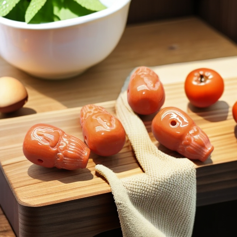  雕刻无相佛纹三通卡13.3*23.8mm文玩配饰