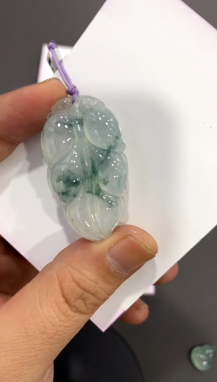 【闪购商品】定制翡翠未镶嵌叶子