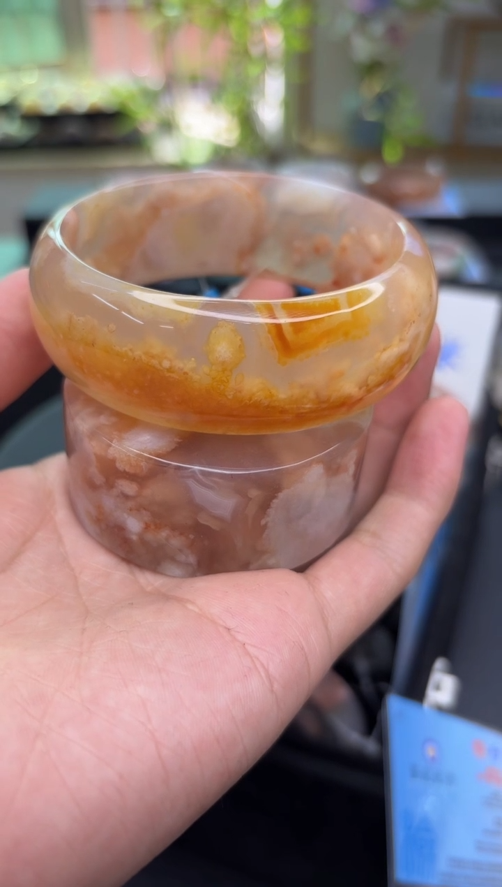 【闪购商品】石英质玉手镯未镶嵌C781(65圈赠送镯心)