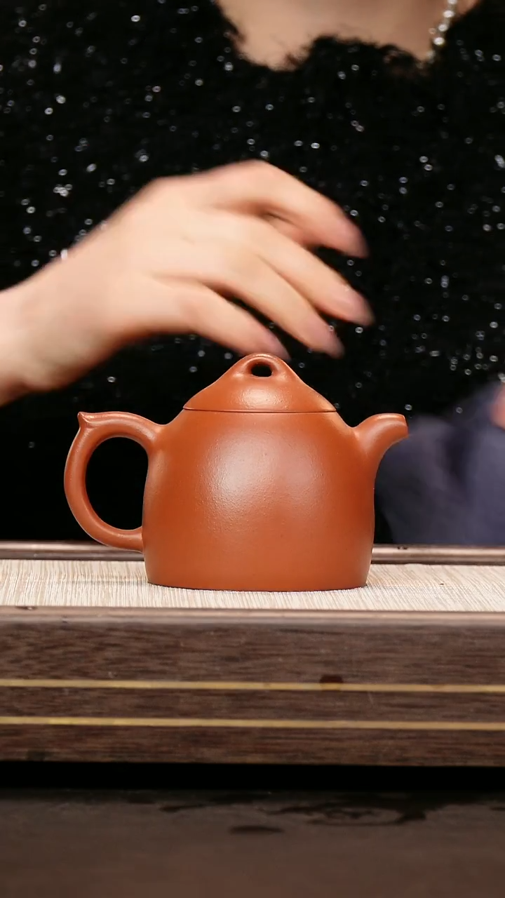 茶壶紫砂小煤窑朱泥 秦权 老付