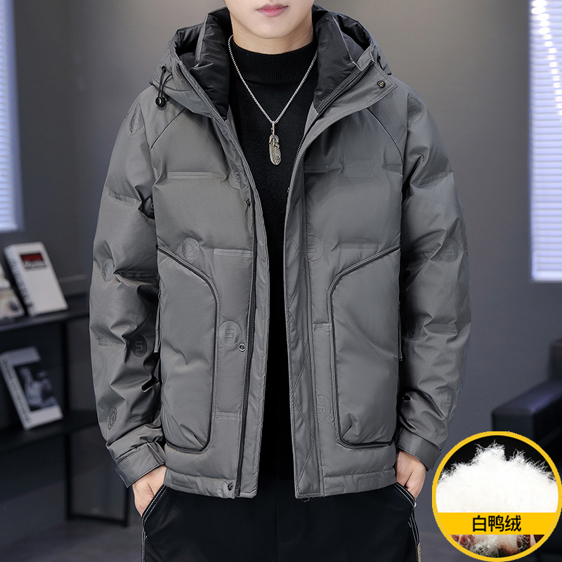 TUCANO/啄木鳥韩版男士必备新款连帽外套百搭时尚休闲帅气羽绒服