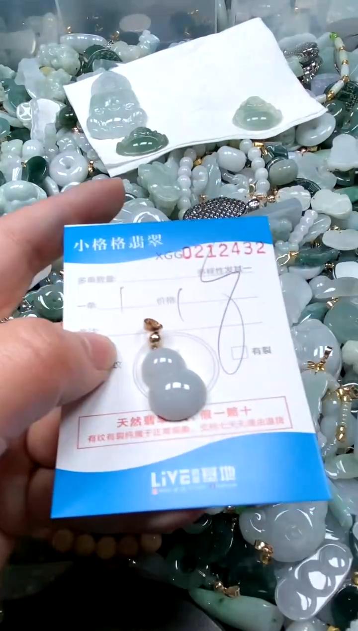 【闪购商品】翡翠颈饰未镶嵌闪购商品0212432