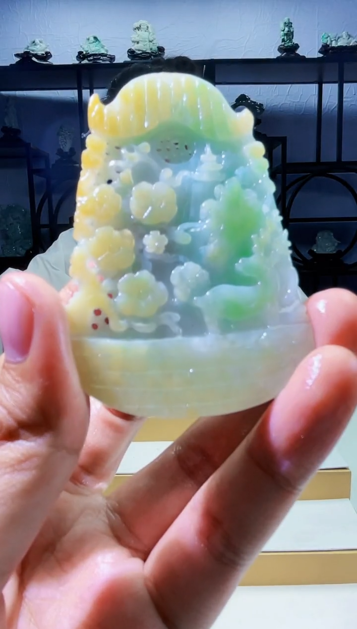 【闪购商品】定制翡翠未镶嵌毛货01310094 