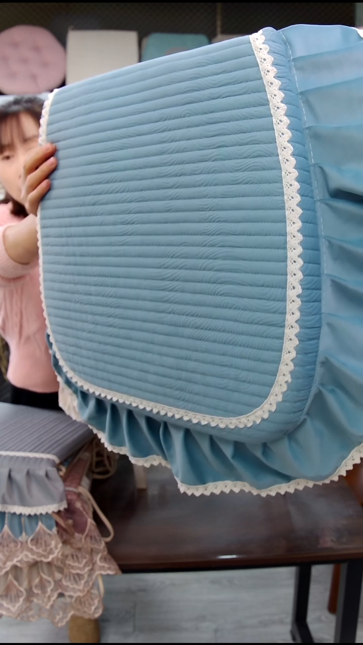 布布横条细绒：蓝色6个