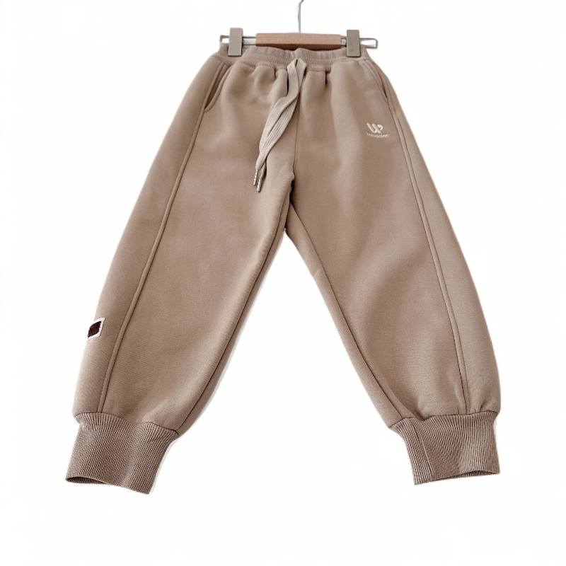 儿童冬季加绒卫裤308