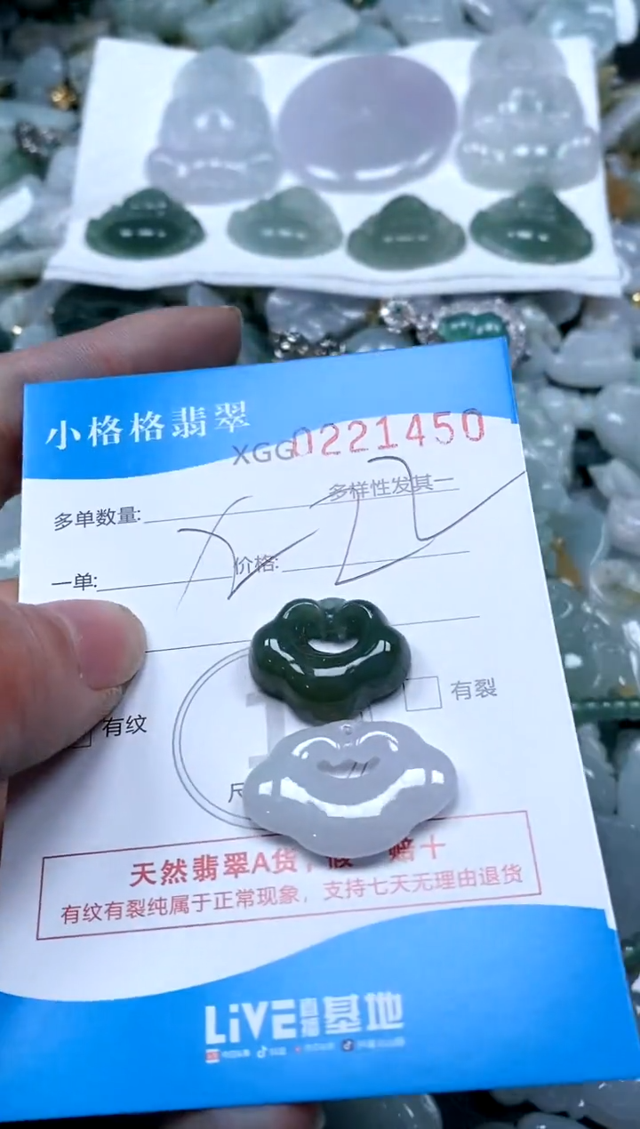 【闪购商品】翡翠颈饰未镶嵌闪购商品0221450