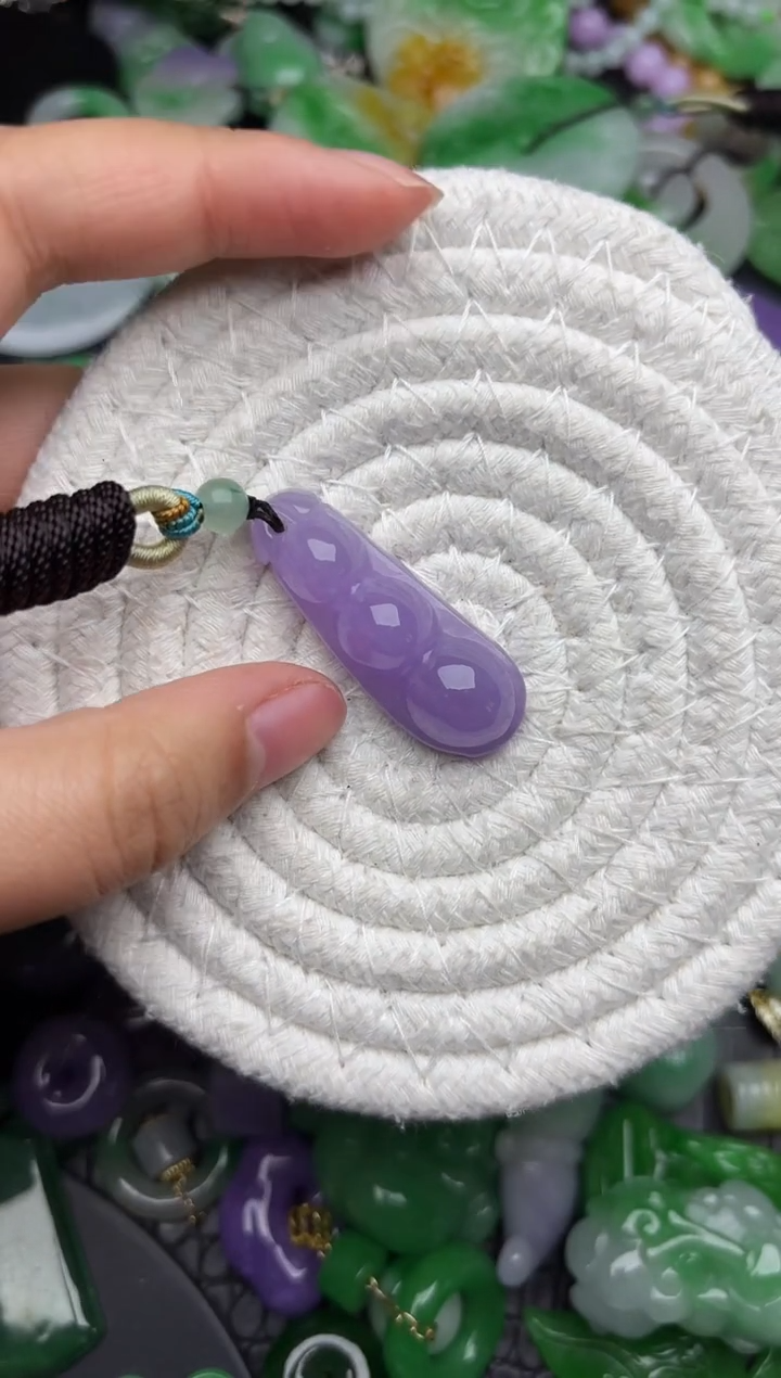 颈饰未镶嵌翡翠缅甸翡翠吊坠