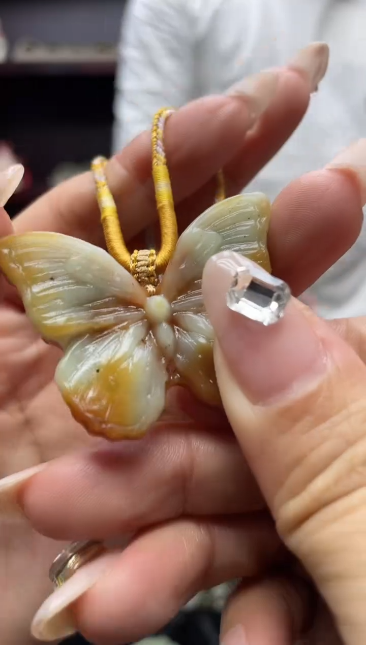未镶嵌岫玉吊坠多样性发*货拍一发一