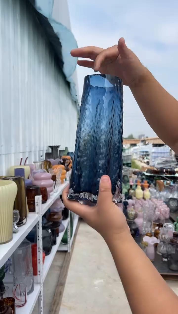 玻璃花瓶用于客厅桌面插花装饰