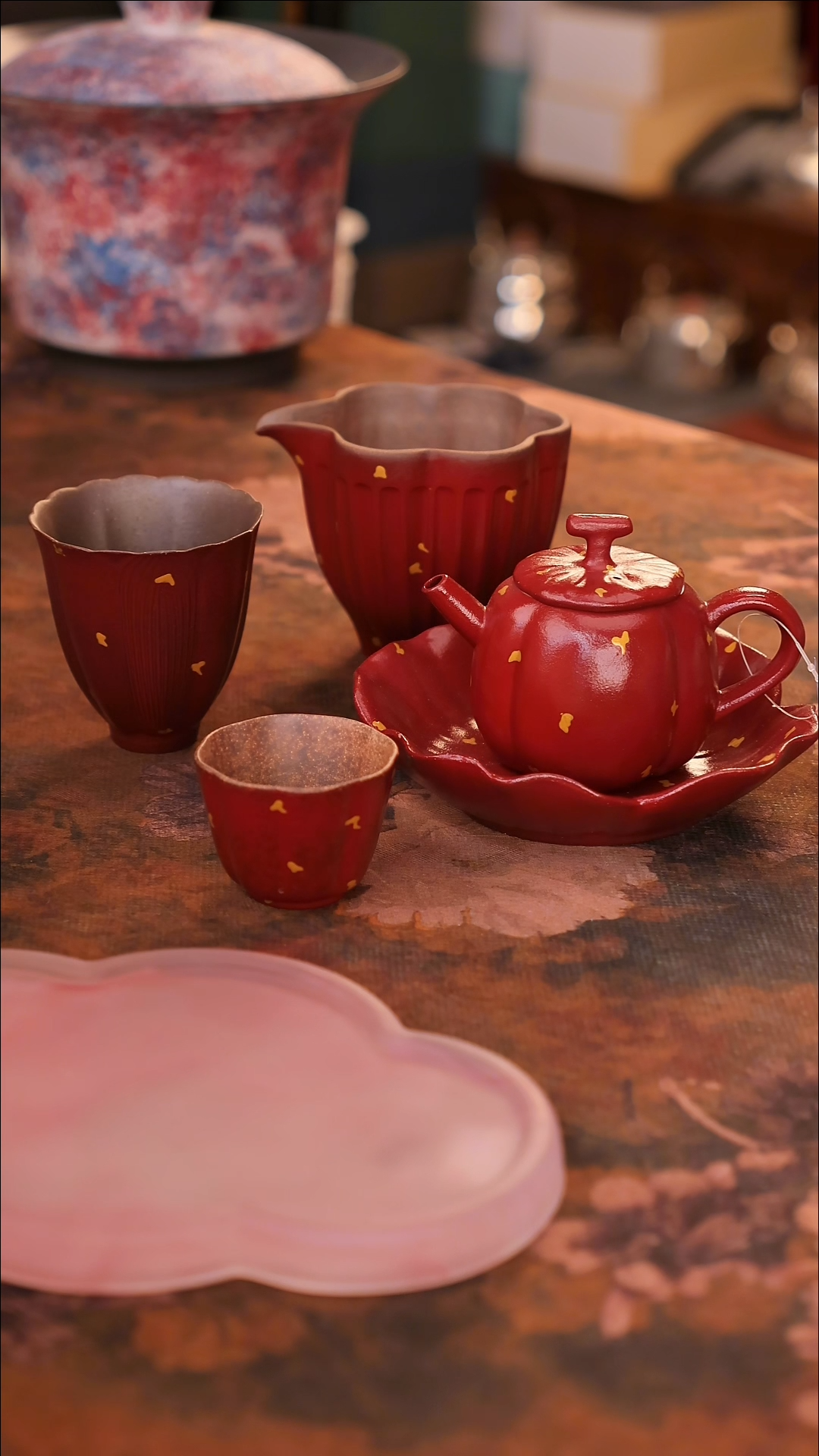 【闪购商品】陶瓷茶具（无礼盒无茶盘）@@A11467