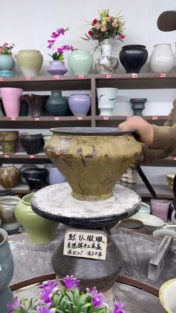 12-9-高18口20瑕-花盆