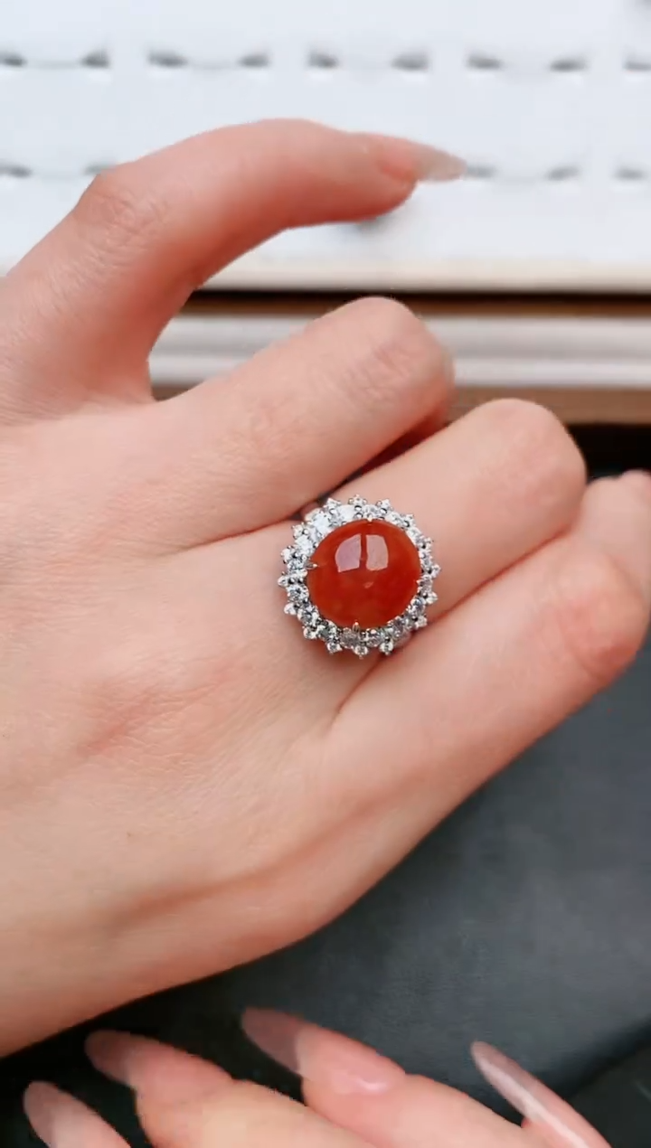 【闪购商品】翡翠戒指银S925镶嵌.....