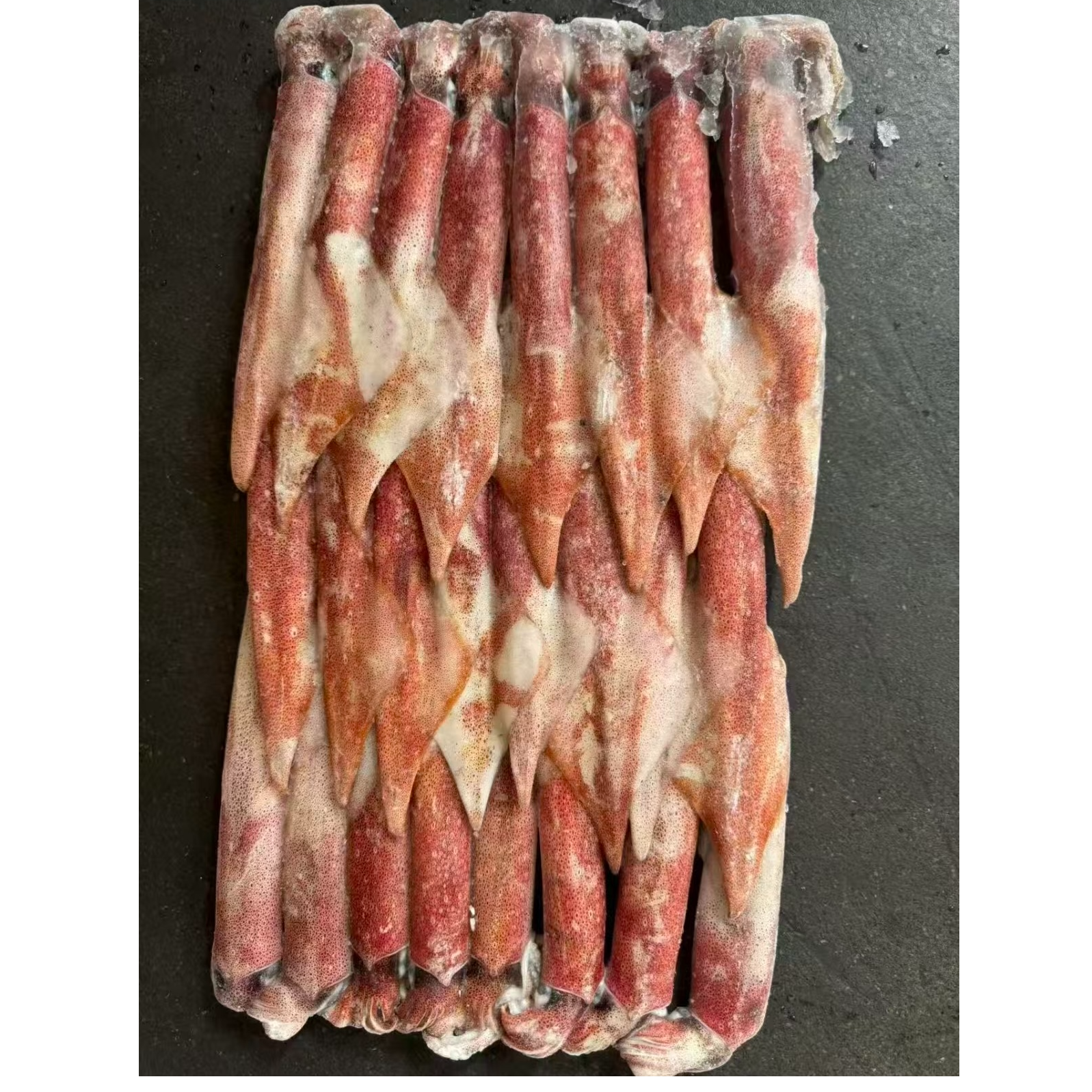 【现称】船冻鱿鱼片装 手钓活冻鱿鱼脆甜不缩水顺丰现称现发