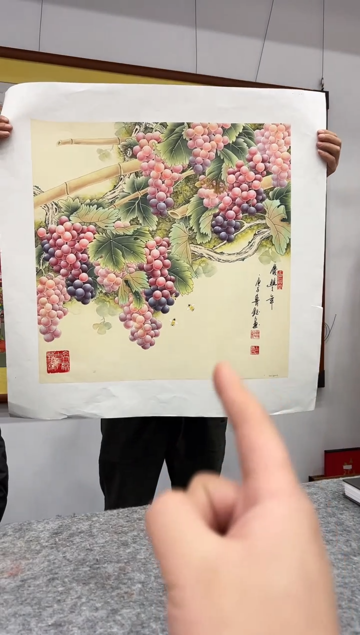 国画鲁钰展览精品