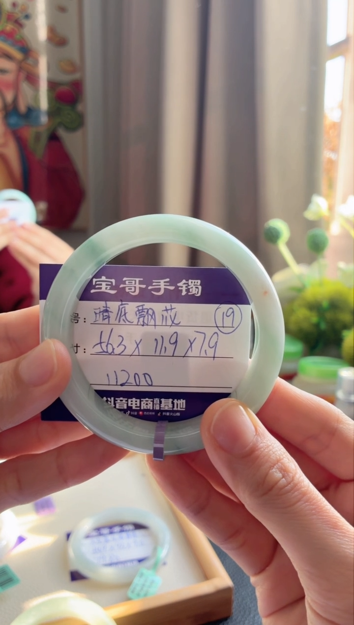 未镶嵌手镯翡翠翡翠手镯19号