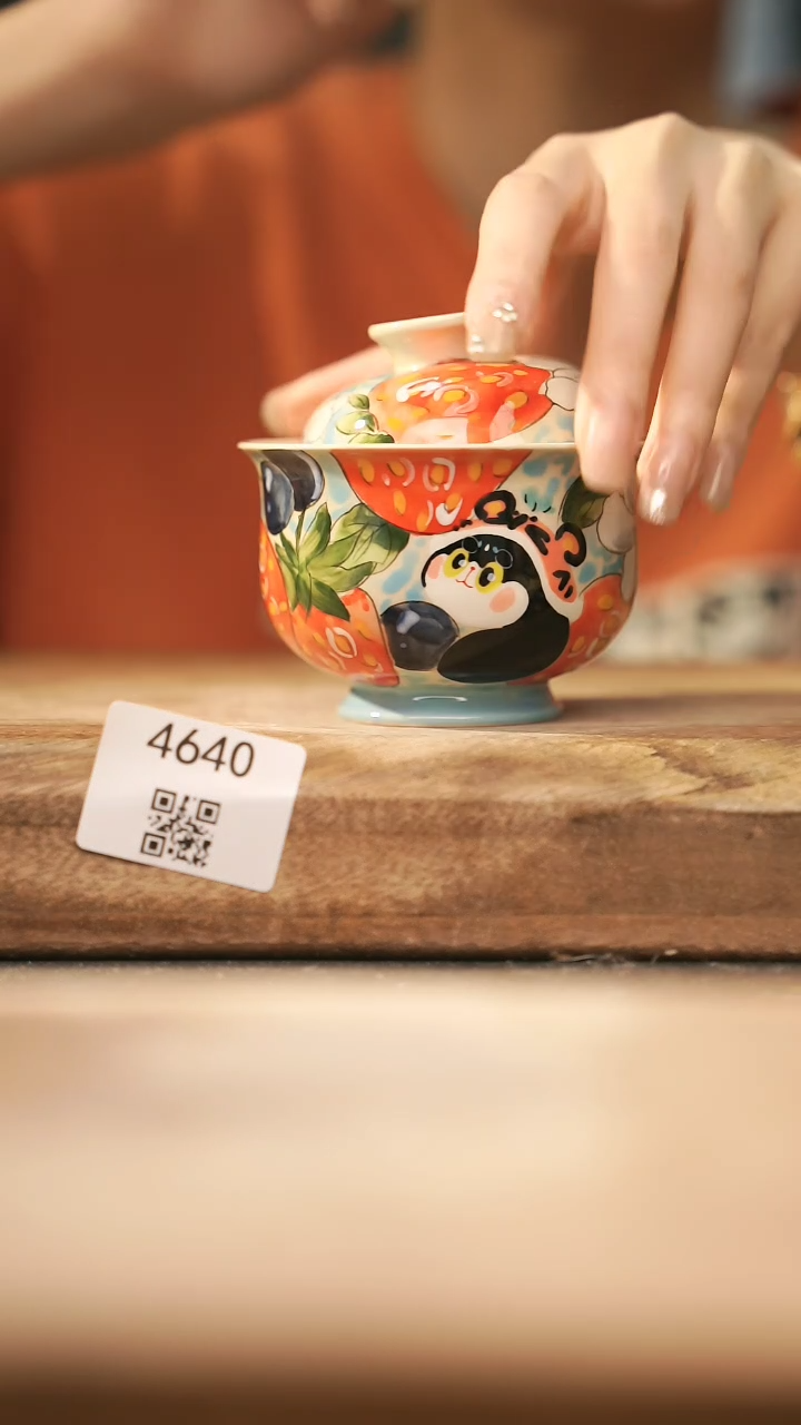 【闪购商品】【落单孤品】福利/盖碗@@4640