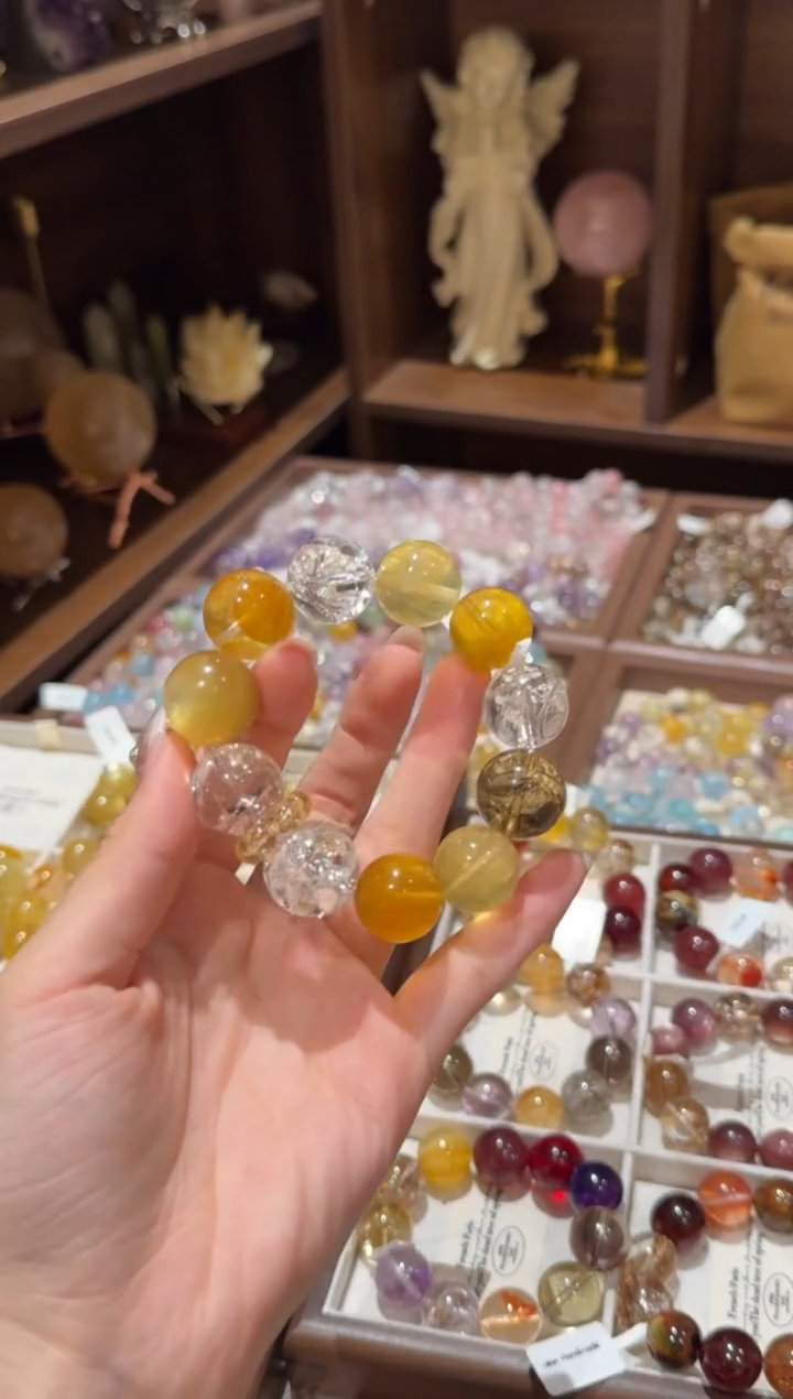 未镶嵌手串水晶）拍5单发一串 拍1单发单珠 多样性发货