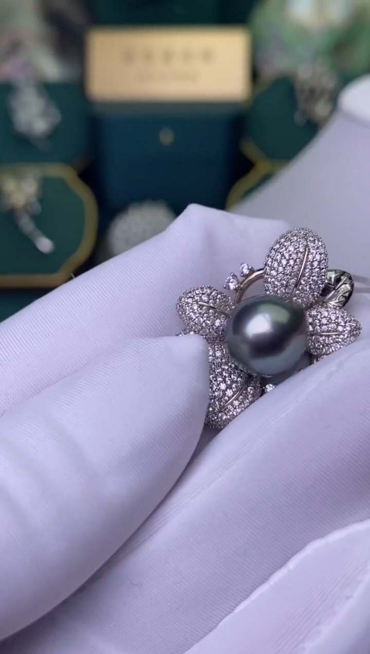 【闪购商品】海水珍珠颈饰银S925镶嵌10-11