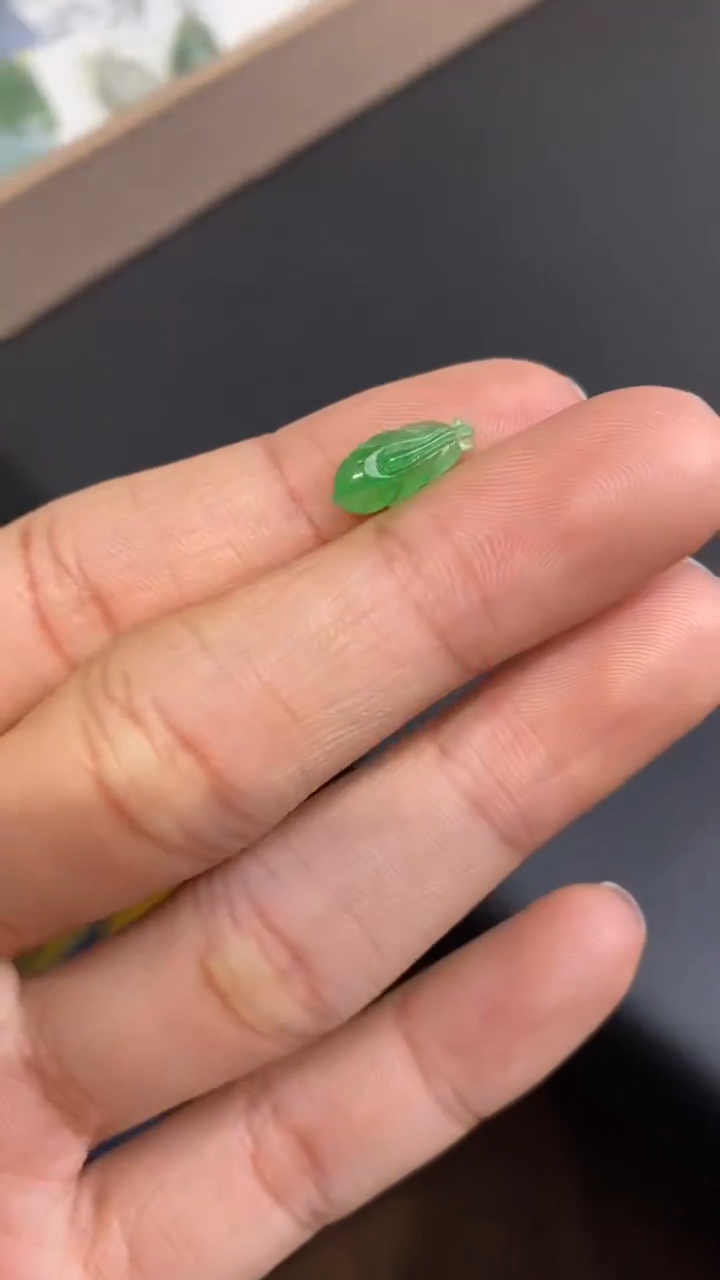 【闪购商品】翡翠颈饰未镶嵌羽毛