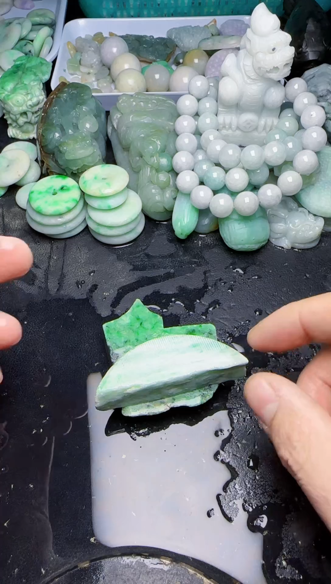 颈饰未镶嵌翡翠009