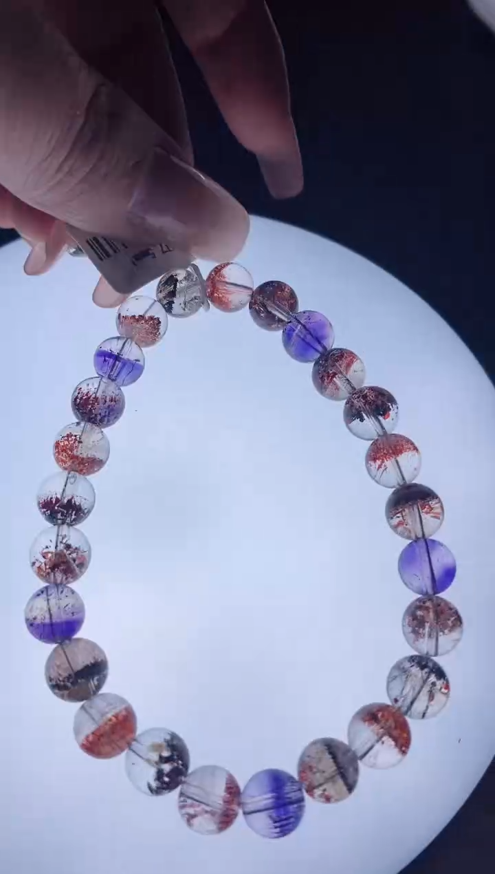 【闪购商品】水晶超七单圈7.5*未镶嵌多人多样性发其一