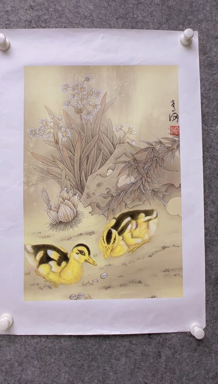 【闪购商品】绘画李纲-2.7平尺-国画作品