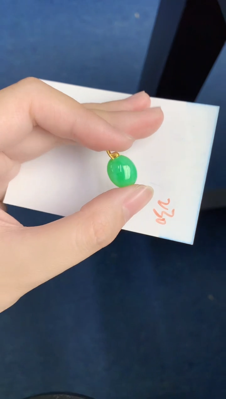 【闪购商品】翡翠颈饰18K金镶嵌000000000