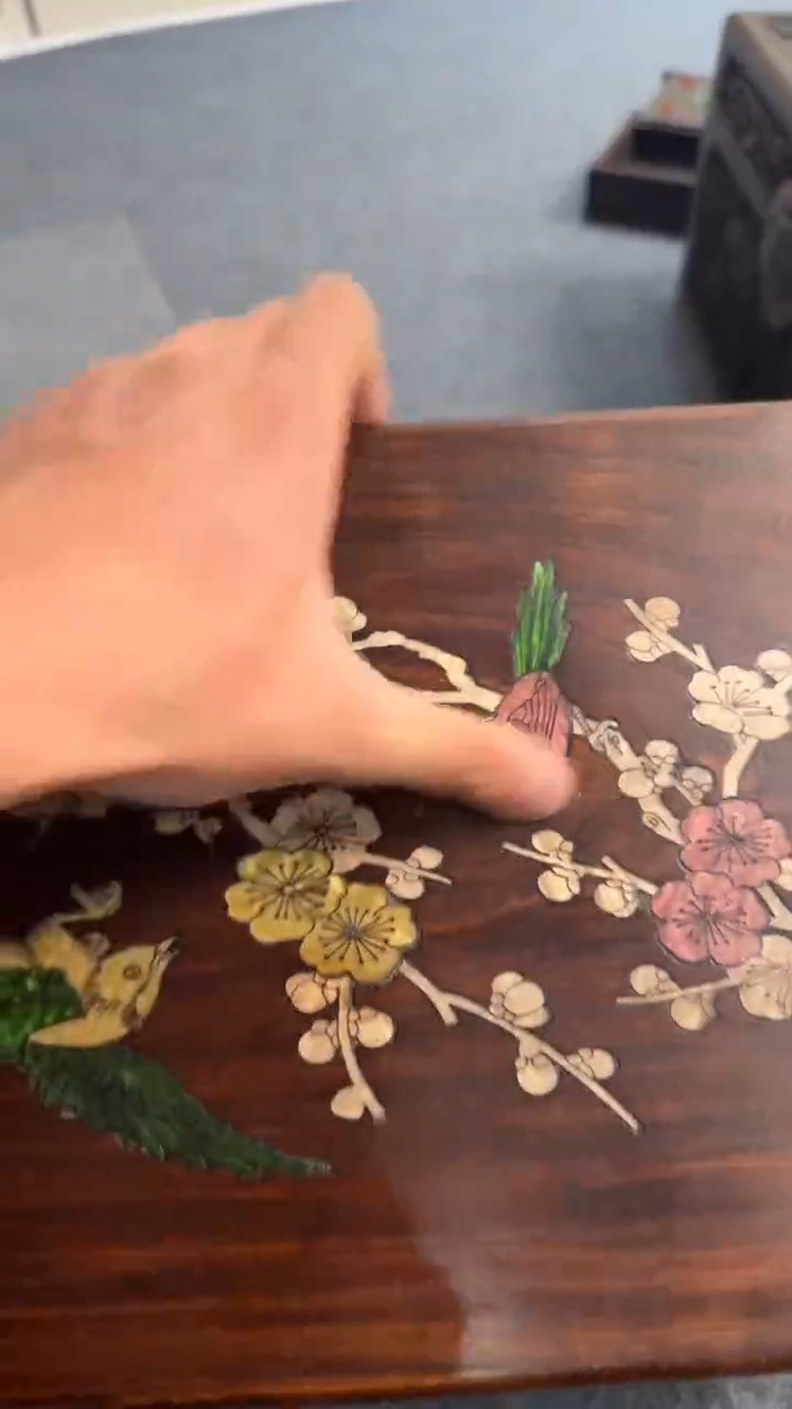 木一物一拍花鸟题材40箱子