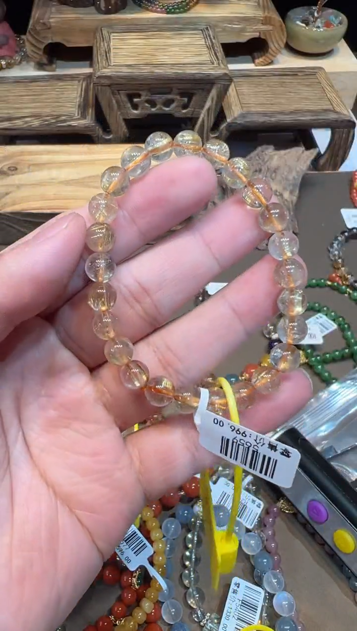 水晶手链未镶嵌手饰@@5659