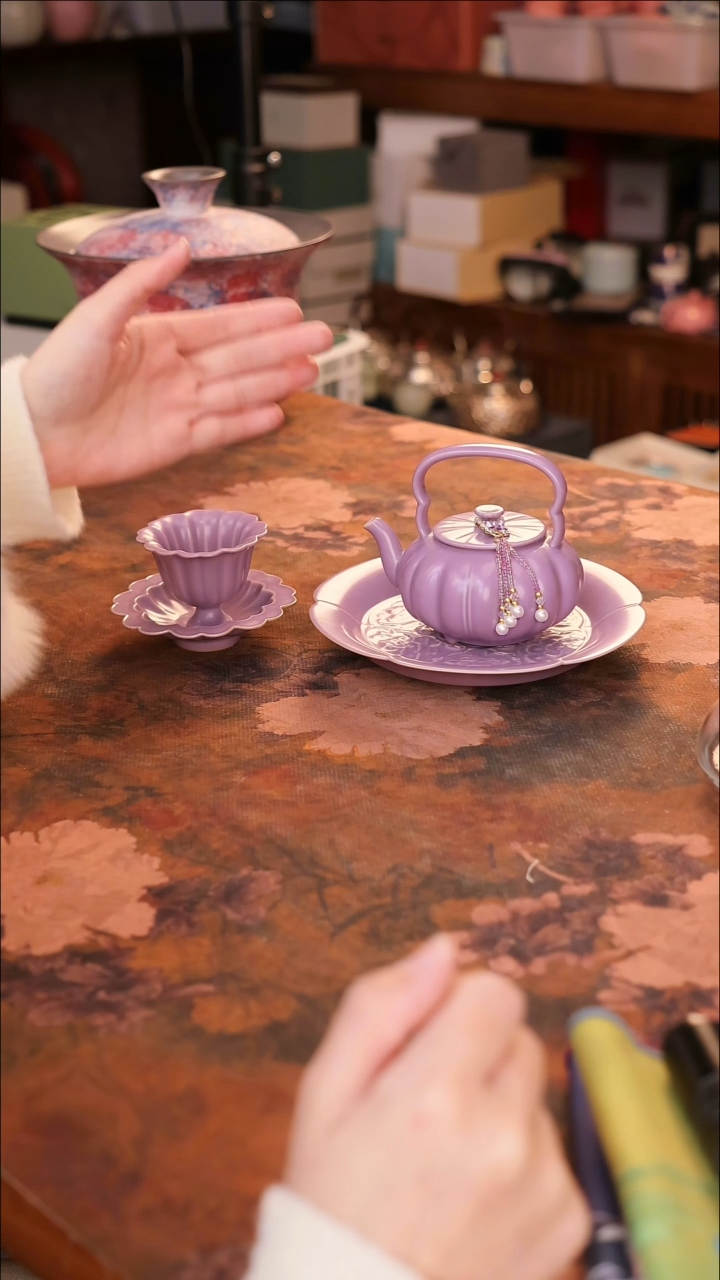 【闪购商品】陶瓷茶具（无礼盒无茶盘）@@A11134