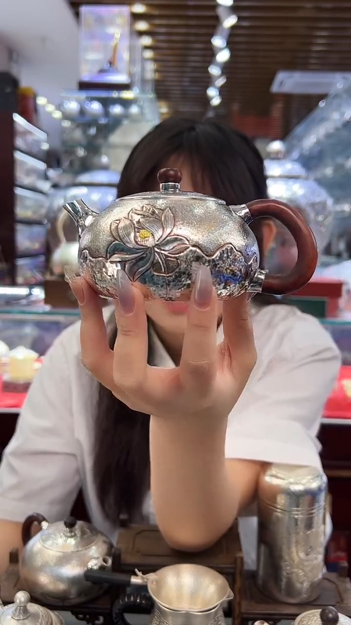 手工999茶壶莲花