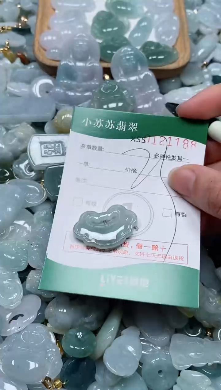 【闪购商品】翡翠颈饰未镶嵌闪购商品0121188