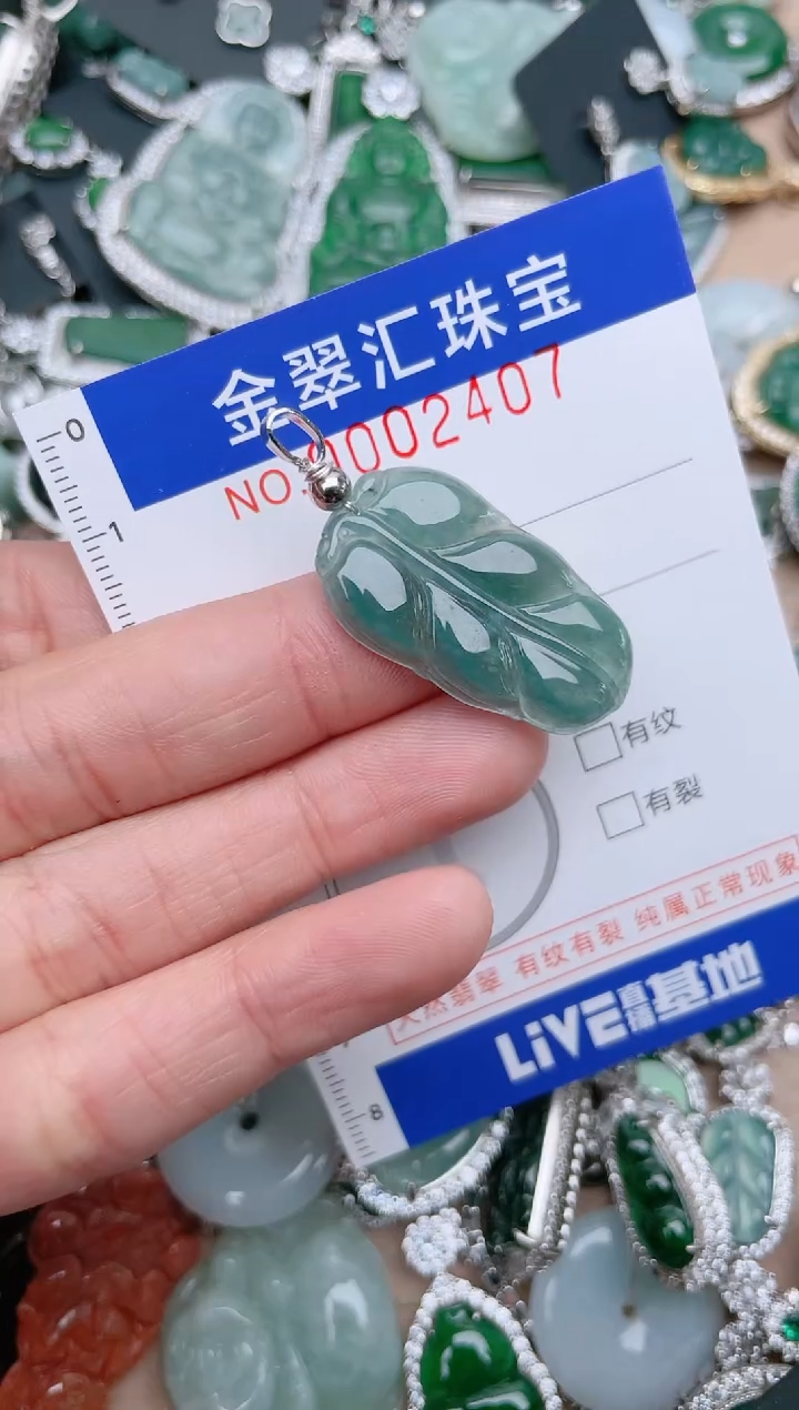 【闪购商品】翡翠颈饰未镶嵌2407.....