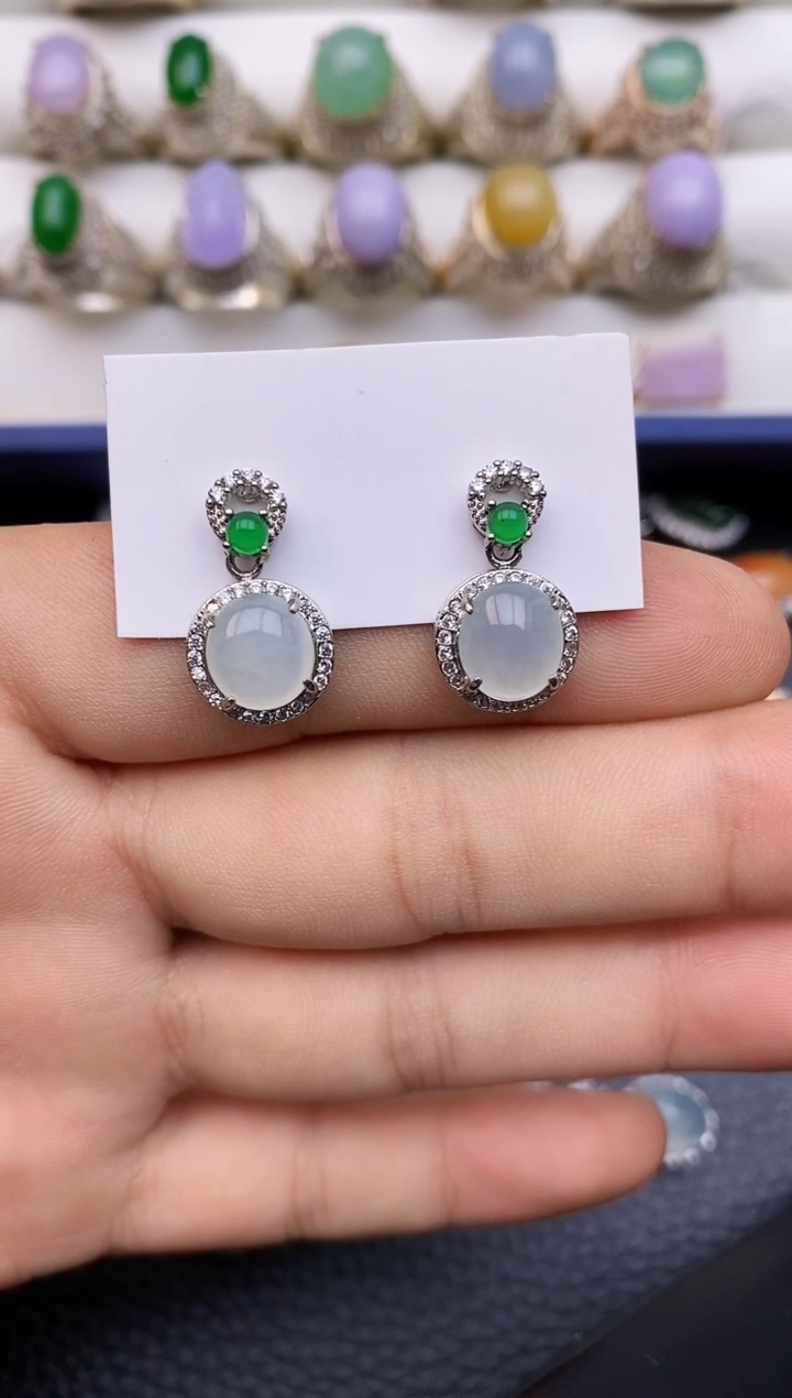 未镶嵌翡翠耳饰福利0006