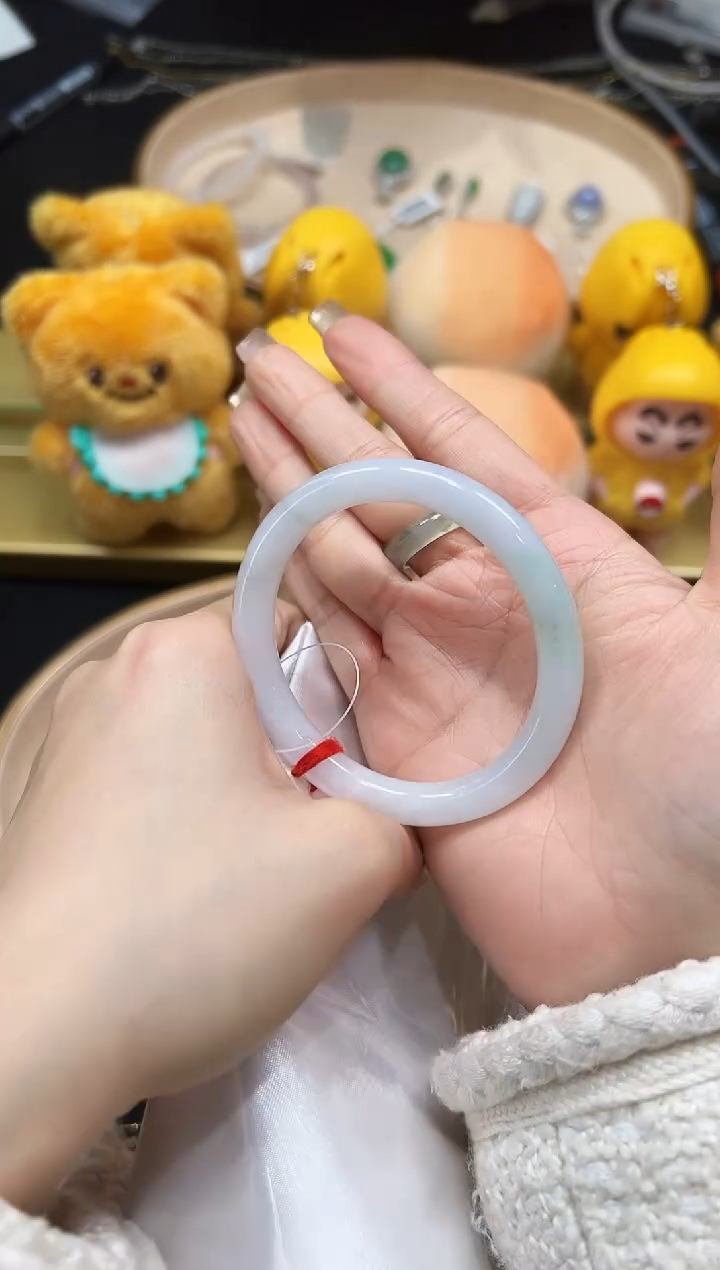 【闪购商品】翡翠手镯未镶嵌DFZ0110-203/54.2圈