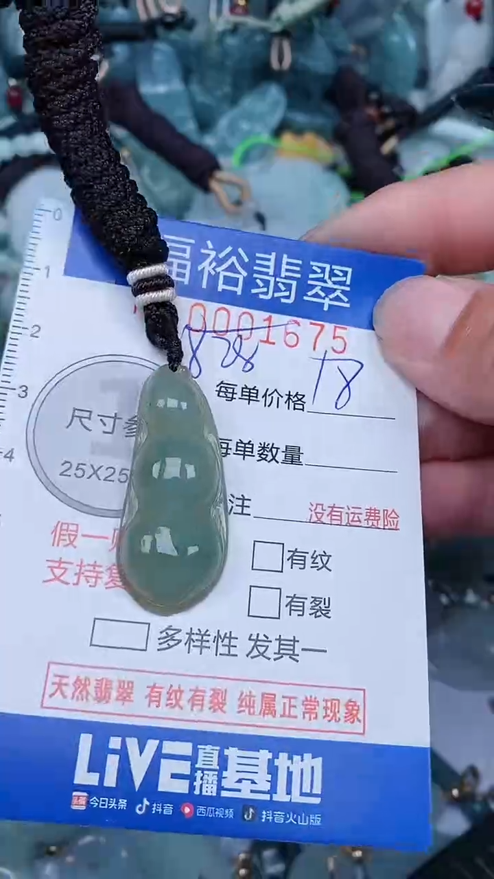 【闪购商品】翡翠颈饰未镶嵌...0001675