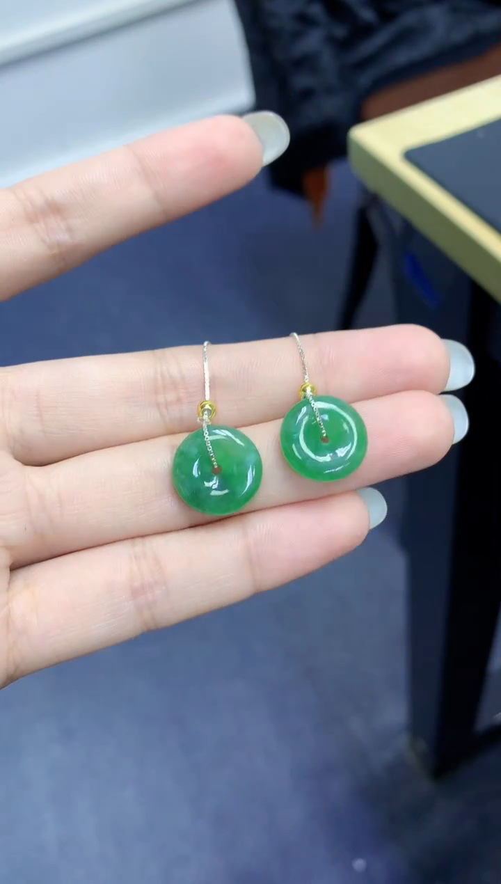 颈饰未镶嵌翡翠天然缅甸翡翠A货百元以上9元证书费自理