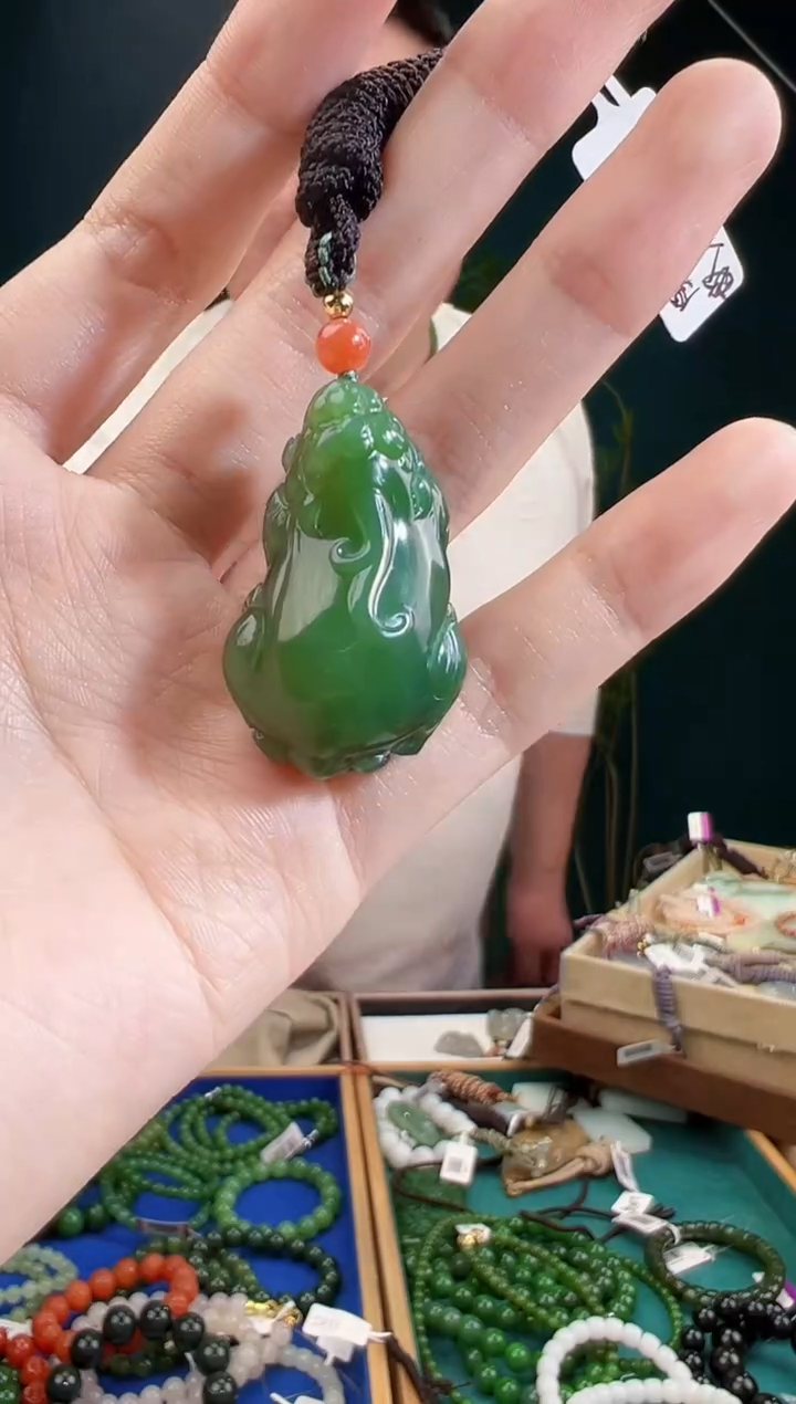 颈饰未镶嵌和田玉多样性发货 拍一单发一个