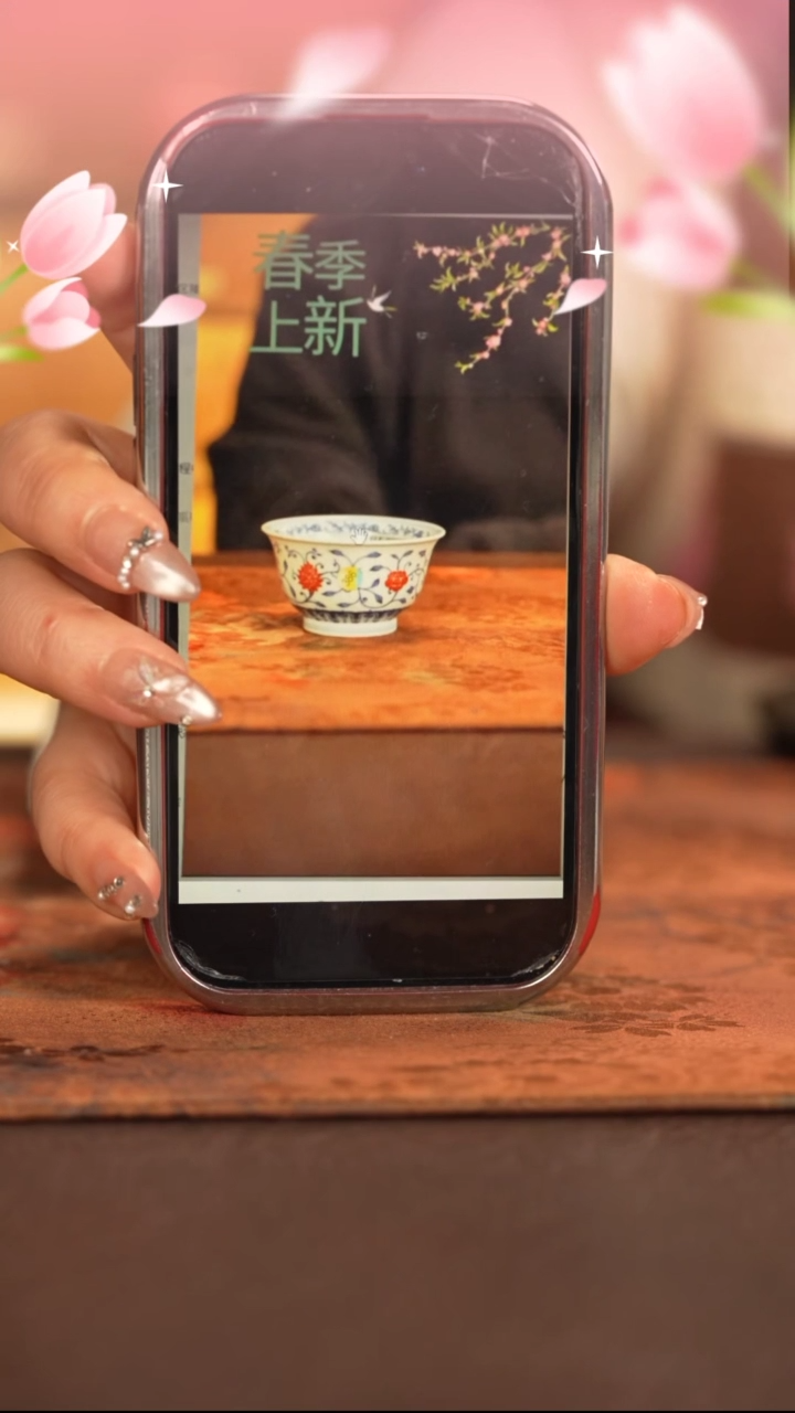 【闪购商品】杯子片云晚谷景德镇纯手工陶瓷